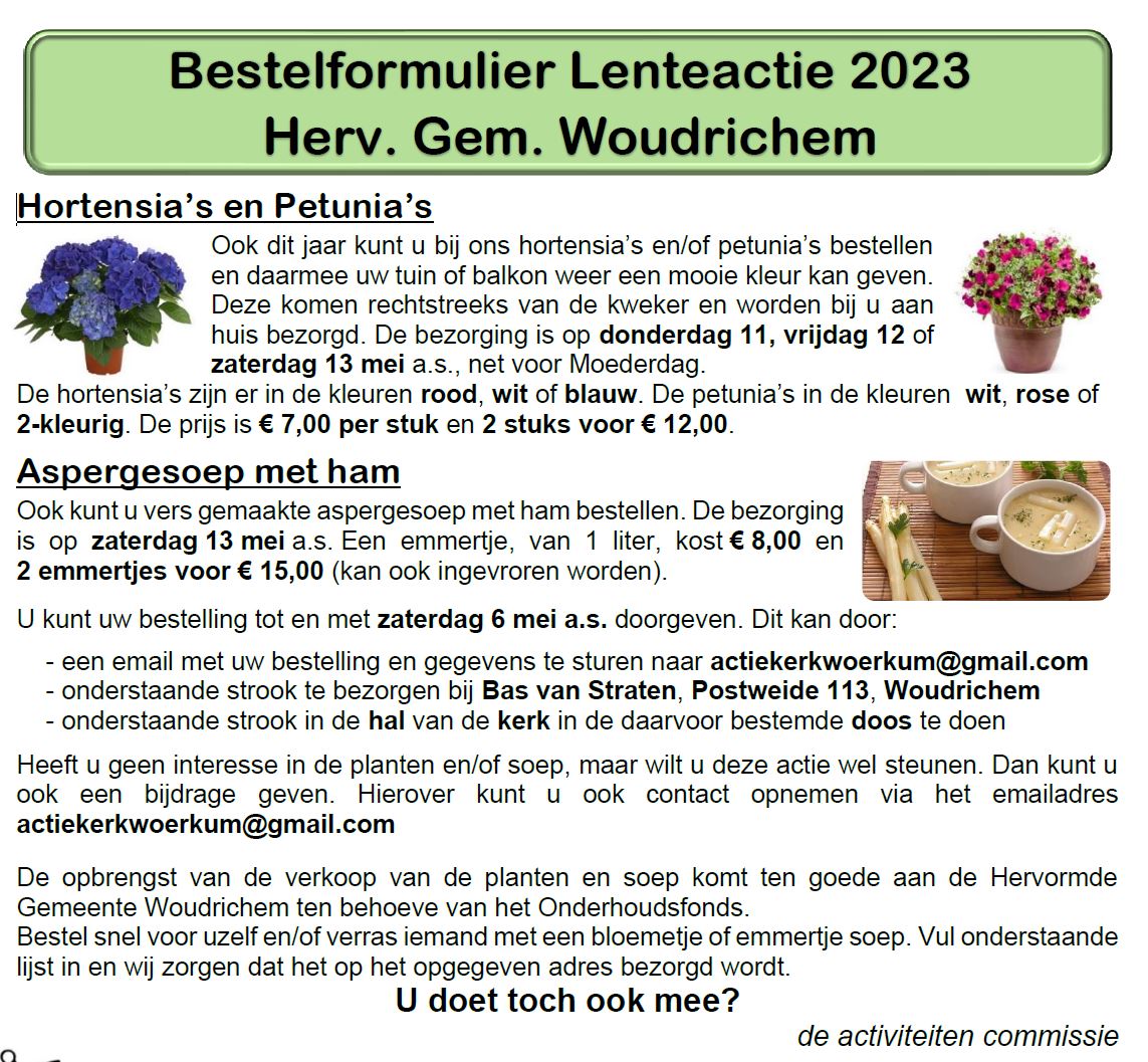 Bestelformulier